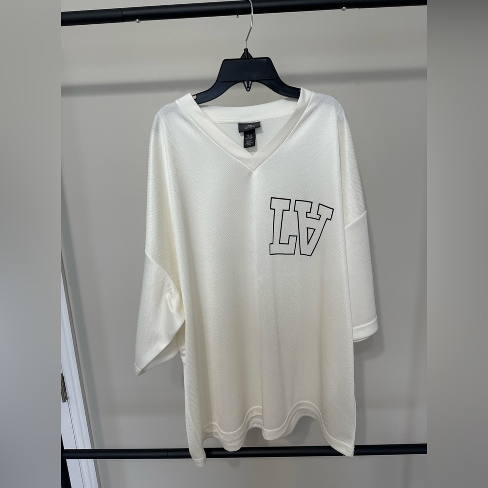 oversized LA sports jersey